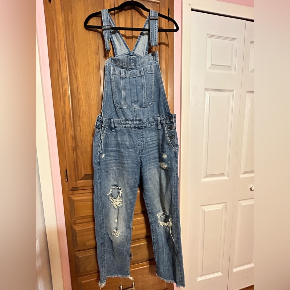 Abercrombie & Fitch denim overalls